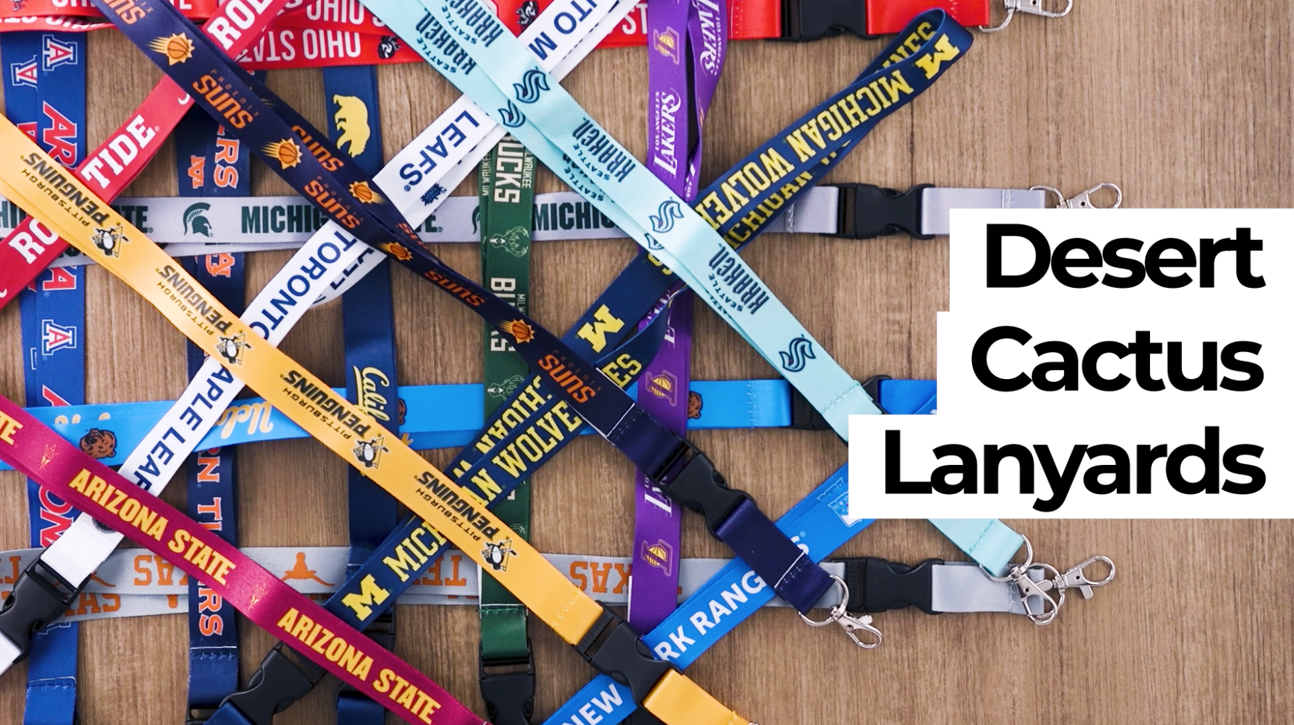 Amazon.com: Desert Cactus Texas Longhorns Lanyard with Snap Buckle
